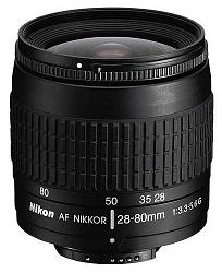Nikon 28-80mm. F/3.3-5.6