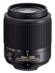 Nikon 55-200mm. F/4-5.6